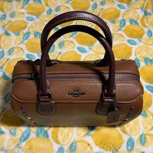 🌺Coach Mini Bennett Rainbow Rivets🌺